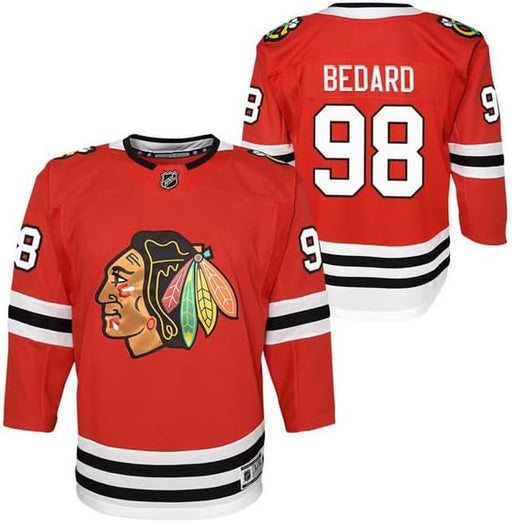 Connor Bedard Chicago Blackhawks Home Youth Jersey