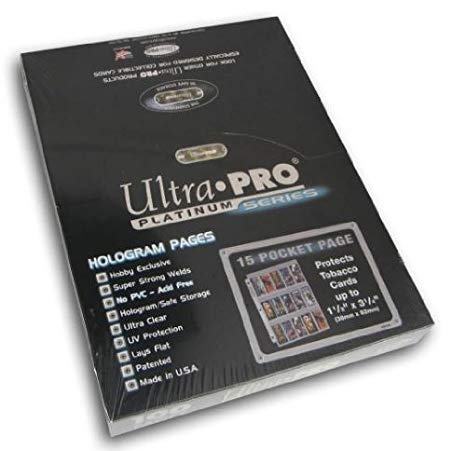 Ulta Pro Platinum Series 15 Pocket Pages - Pastime Sports & Games