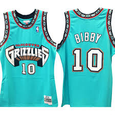 1998/99 Mike Bibby Vancouver Grizzlies Home Basketball Jersey (Teal Mitchell & Ness) - Pastime Sports & Games
