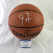 Beckett Authenticated Giannis Antetokounmpo Signed Spalding Basketball - Pastime Sports & Games