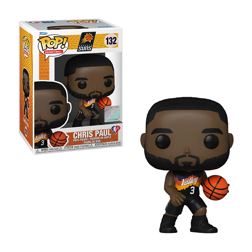Funko Pop! NBA Basketball Phoenix Suns Chris Paul #132 - Pastime Sports & Games
