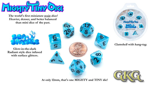 Tiny Mighty Dice Sea Sparkle - Pastime Sports & Games