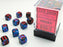 Gemini 36-Piece Dice Set Black-Starlight with Red - Pastime Sports & Games