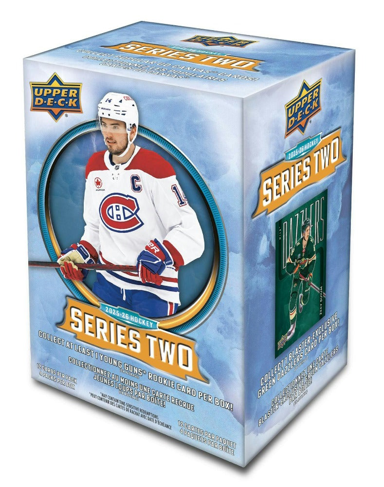 2025/26 Upper Deck Series 2/Two NHL Hockey Blaster Box/Case - Pastime Sports & Games