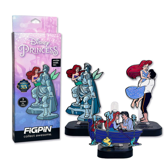 Figpin Quest Mystery Pin Disney Princess The Little Mermaid - Pastime Sports & Games