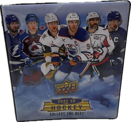 Ultra Pro 2025/26 Upper Deck Hockey Binder/Album - Pastime Sports & Games
