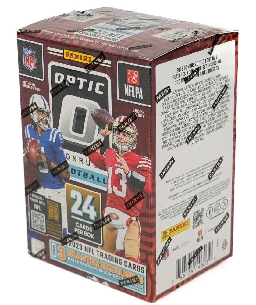 2023 Panini Donruss Optic NFL Football Blaster Box