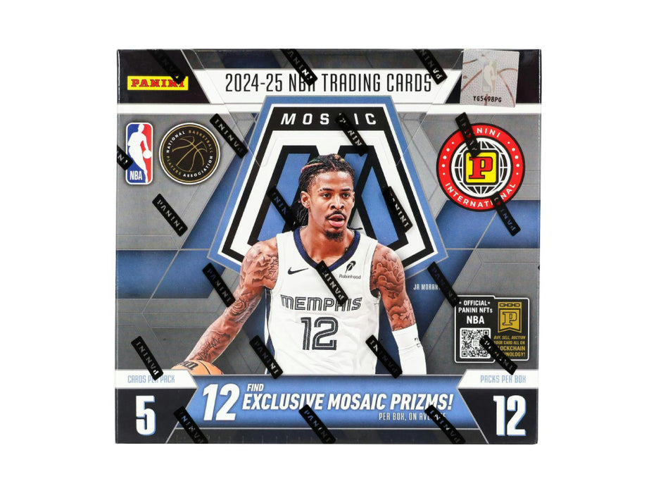 2024/25 Panini Mosaic NBA Basketball International Hobby Box - Pastime Sports & Games