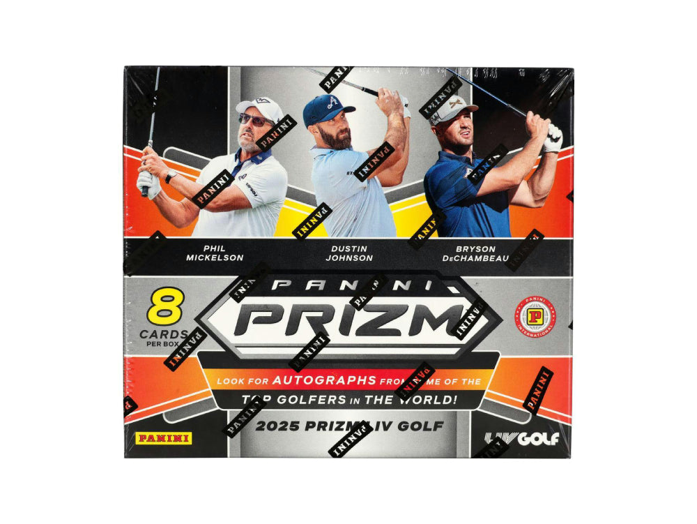 2025 Panini Prizm LIV Golf International Hobby Box - Pastime Sports & Games