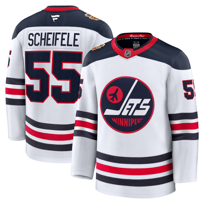 Mark Scheifele Winnipeg Jets 2026 White Heritage Classic Premium Away Hockey Jersey - Pastime Sports & Games