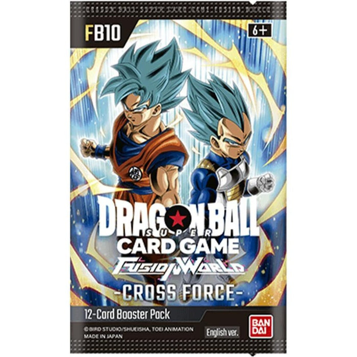 Dragon Ball Super Fusion World Cross Force Booster Box [FB10] - Pastime Sports & Games