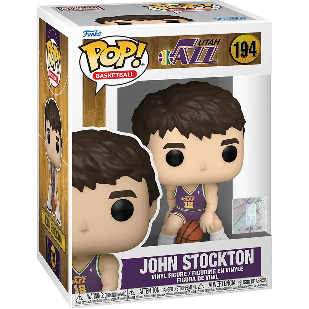 Funko Pop! Legends Basketball Utah Jazz John Stockton Rookie #194