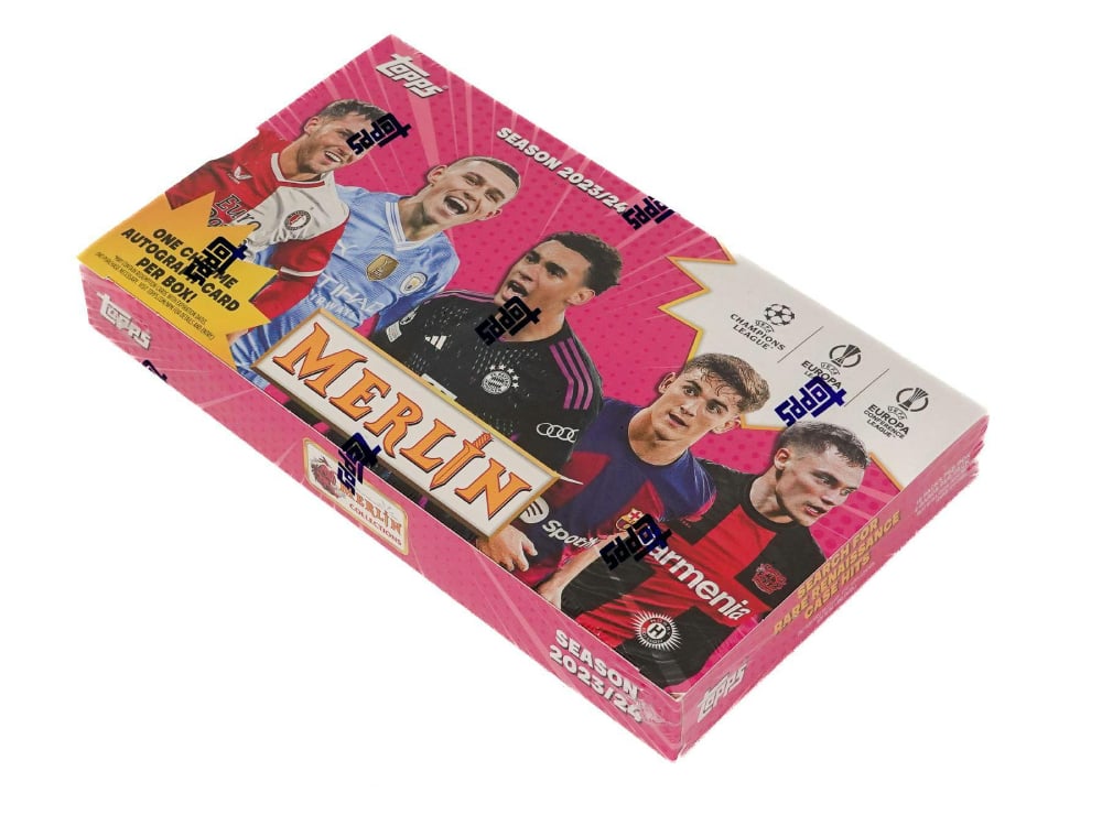 2023/24 Topps Merlin UEFA Soccer Hobby Box / Case