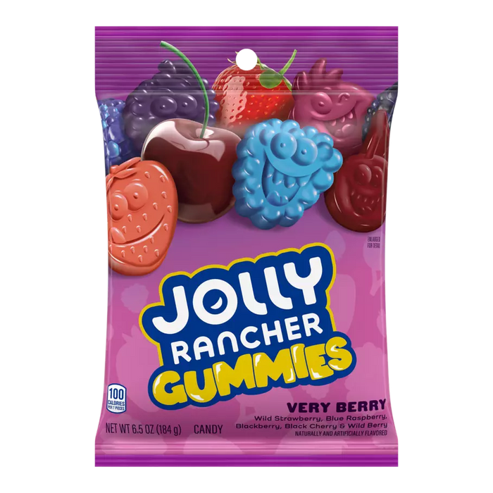 Jolly Rancher Gummies Very Berry - Pastime Sports & Games
