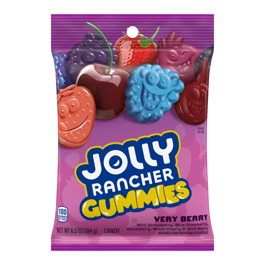 Jolly Rancher Gummies Very Berry - Pastime Sports & Games