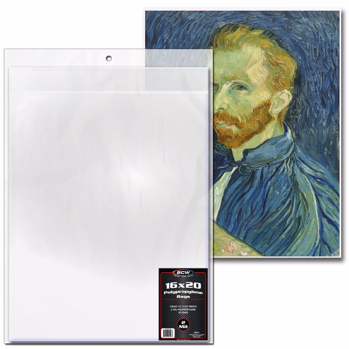 10 Pochettes D'Archivage Mylar BCW 11.5x17.5" (2 Mil) - Sans Acide, Pour Art & Photos