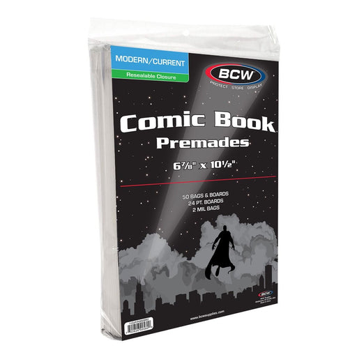 BCW Resealable Comic Book Premades - Pastime Sports & Games