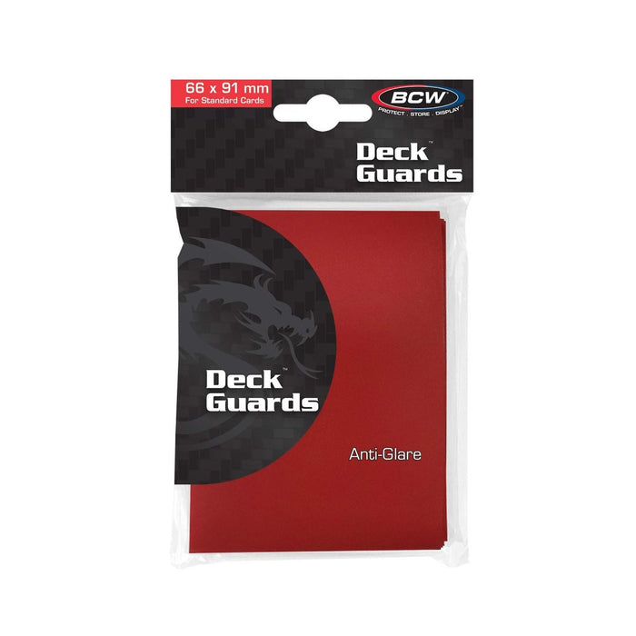 BCW Double Matte Standard Deck Guards - Pastime Sports & Games