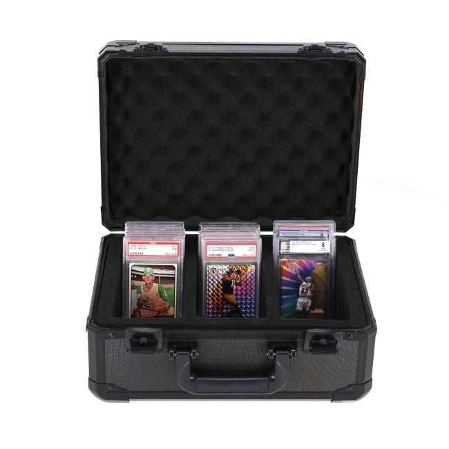BCW Graded Card 3-Row Latching Case - Pastime Sports & Games