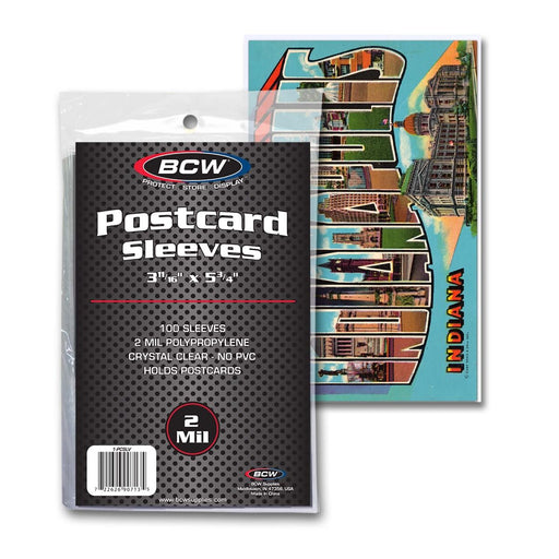 BCW Postcard Sleeves - Pastime Sports & Games