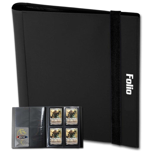 BCW Z-Folio 4-Pocket Sideloading Folio