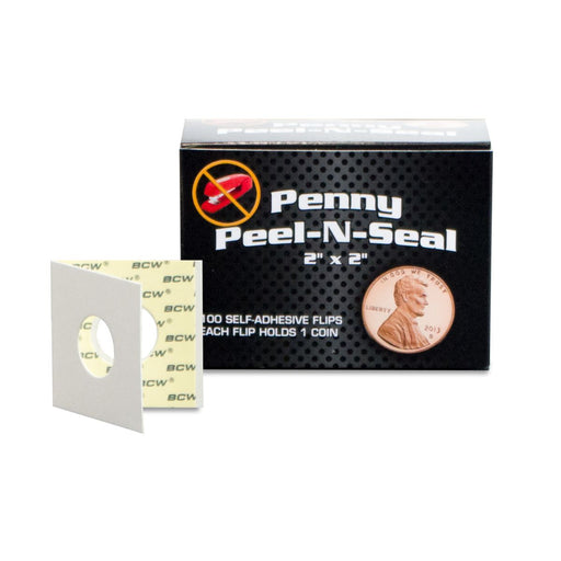 BCW Peel-N-Seal Coin Sleeve - Pastime Sports & Games