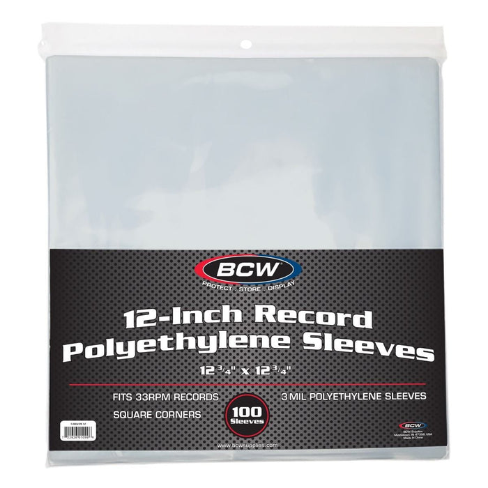 BCW 12-Inch Record Sleeves