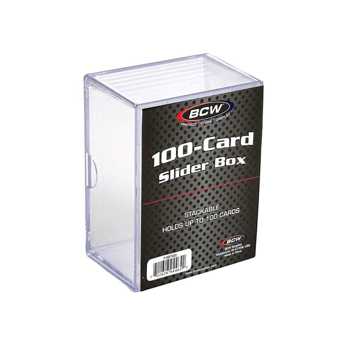 BCW 2-Piece Slider / Soap Dish Trading Card Boxes