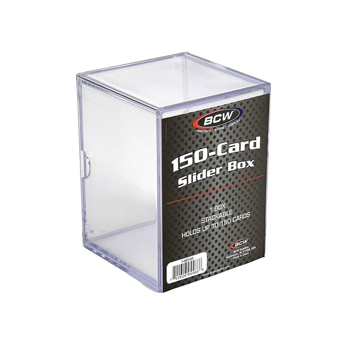 BCW 2-Piece Slider / Soap Dish Trading Card Boxes