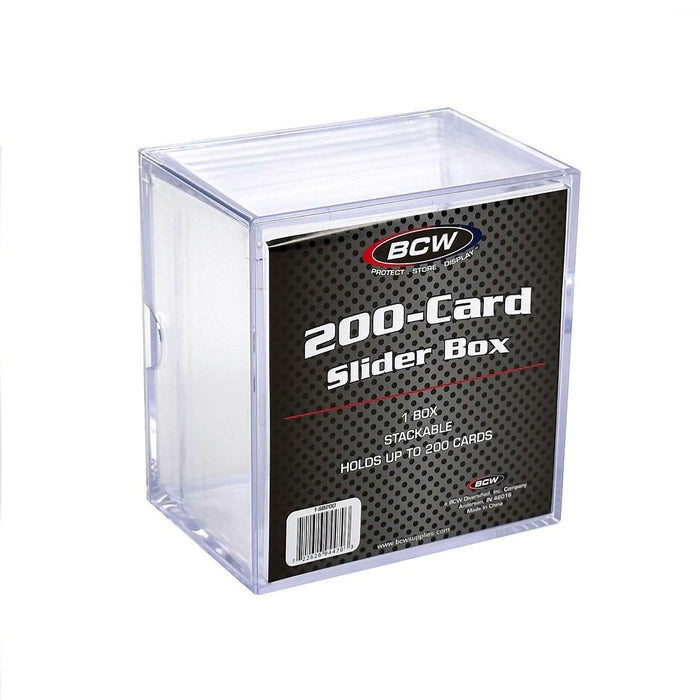 BCW 2-Piece Slider / Soap Dish Trading Card Boxes