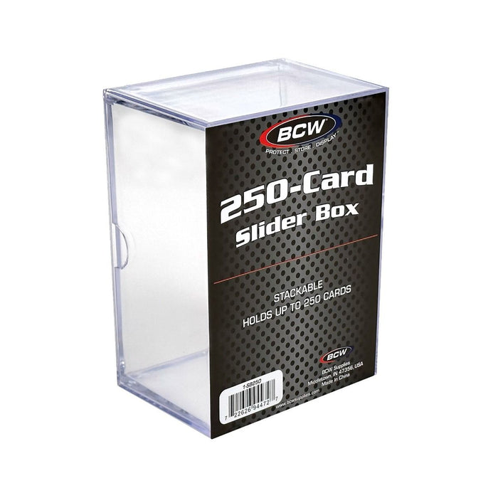 BCW 2-Piece Slider / Soap Dish Trading Card Boxes