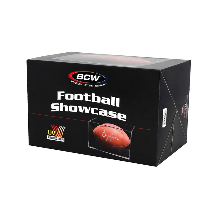 BCW Football Showcase UV Protection