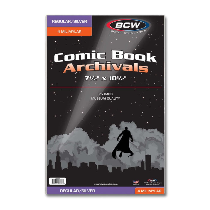 BCW Comic Book Archivals 4 MIL Mylar - Pastime Sports & Games
