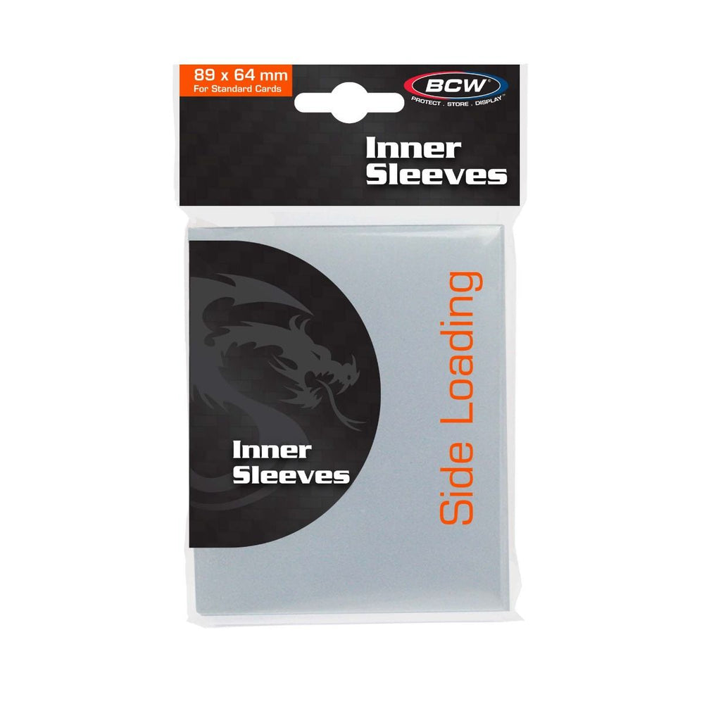 BCW Side Loading Inner Sleeves - Pastime Sports & Games