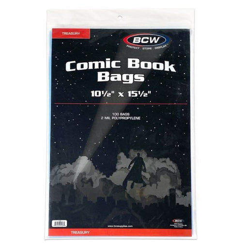 BCW Treasury Comic Book Bags - Pastime Sports & Games