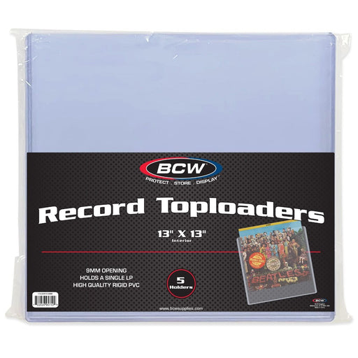 BCW 12-Inch Record Toploaders - Pastime Sports & Games