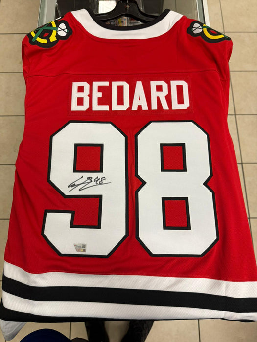 Connor Bedard Autographed Chicago Blackhawks Jersey