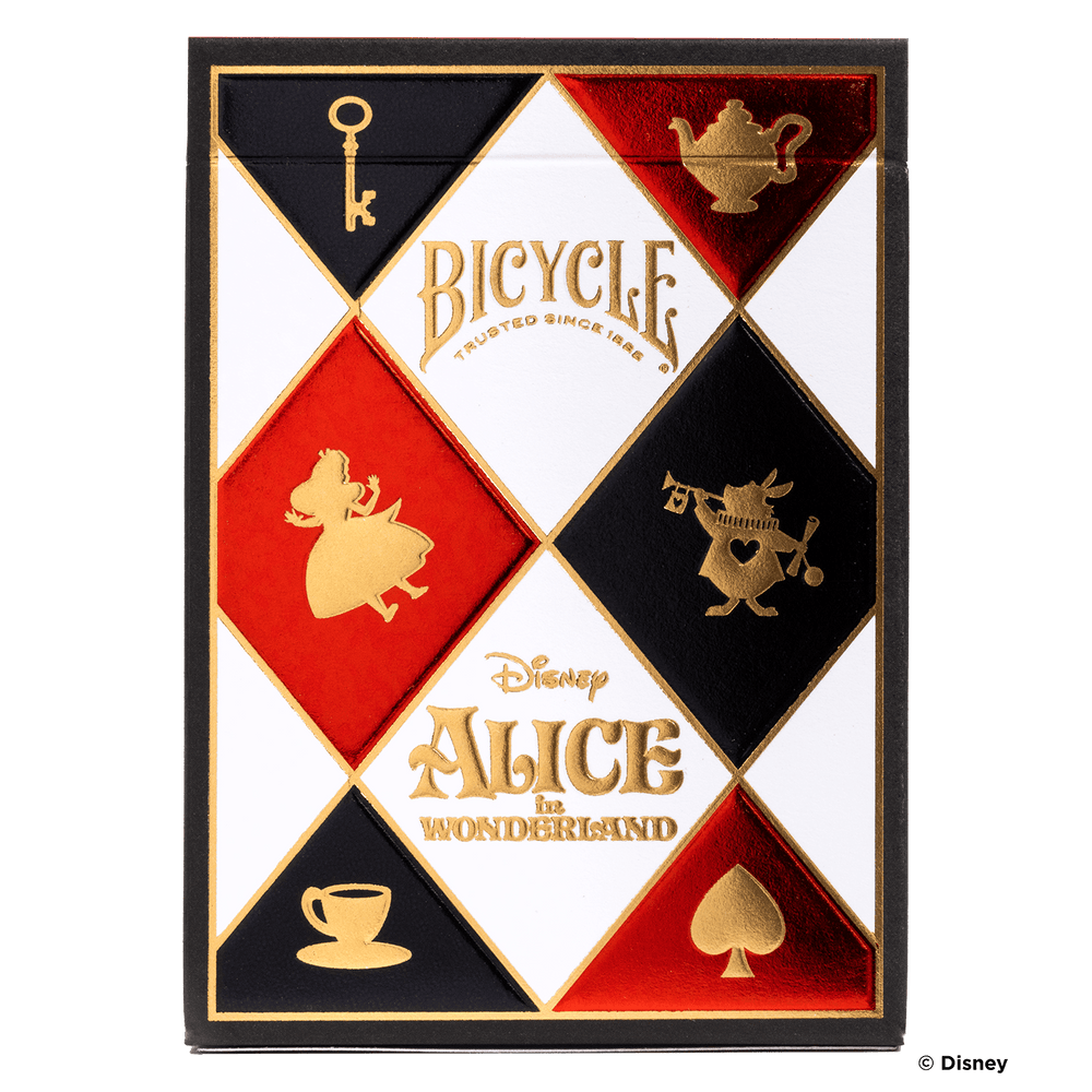 Bicycle Playing Cards Disney Alice In Wonderland