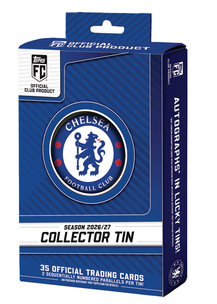 2026/27 Topps Chelsea Football Club Collector Tin