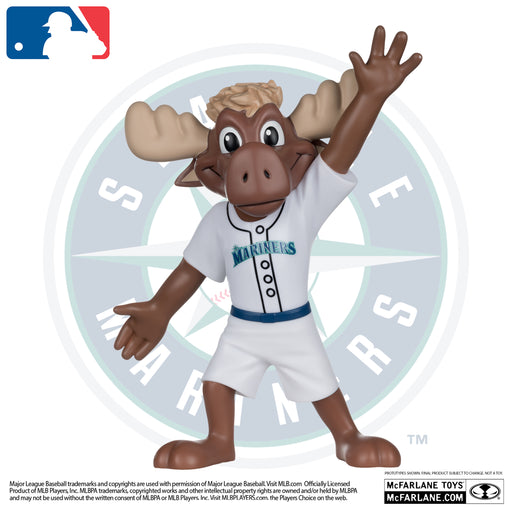 McFarlane Toys Mariner Moose Seattle Mariners MLB Posed Mascot Figure