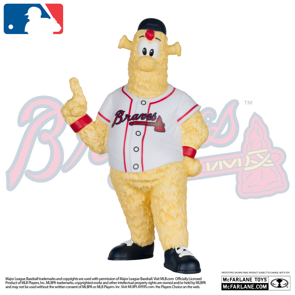 McFarlane Toys Blooper Atlanta Braves MLB Posed Mascot Figure