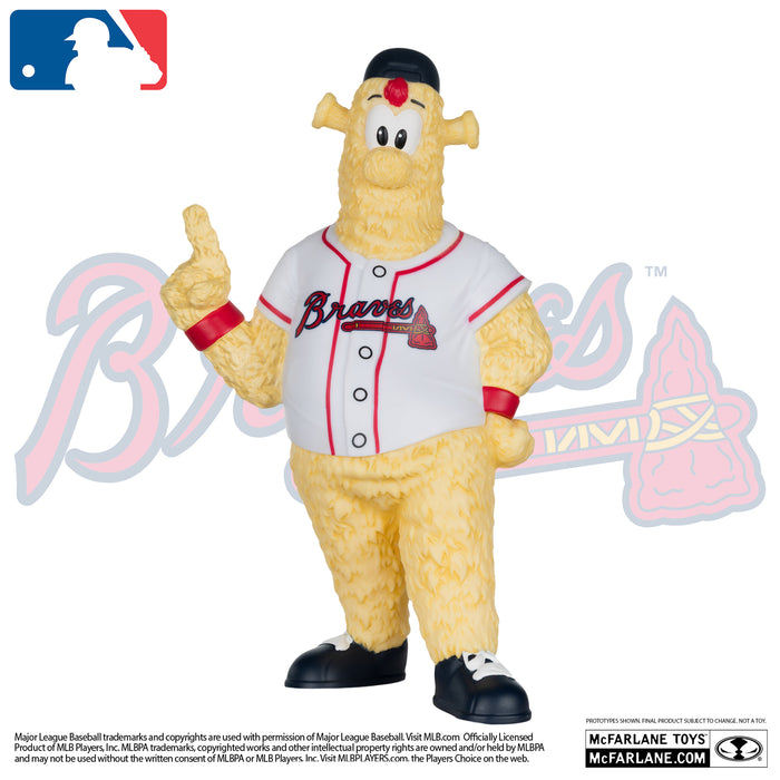 McFarlane Toys Blooper Atlanta Braves MLB Posed Mascot Figure