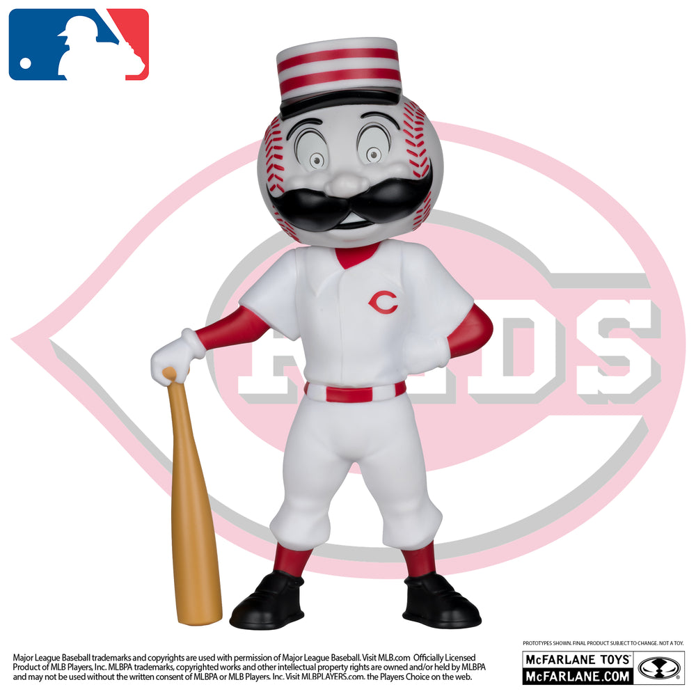 McFarlane Toys Mr. Redlegs Cincinnati Reds MLB Posed Mascot Figure