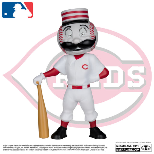 McFarlane Toys Mr. Redlegs Cincinnati Reds MLB Posed Mascot Figure