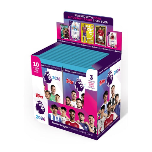 2025/26 Topps Premier League Debut Edition Retail Box/Case - Pastime Sports & Games