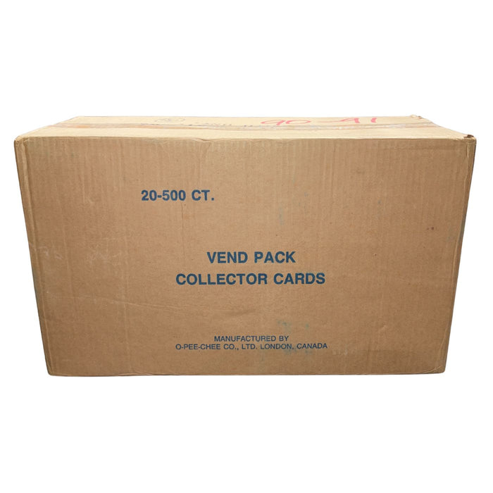 1990/91 O-Pee-Chee NHL Hockey Vend/Vending Pak/Box