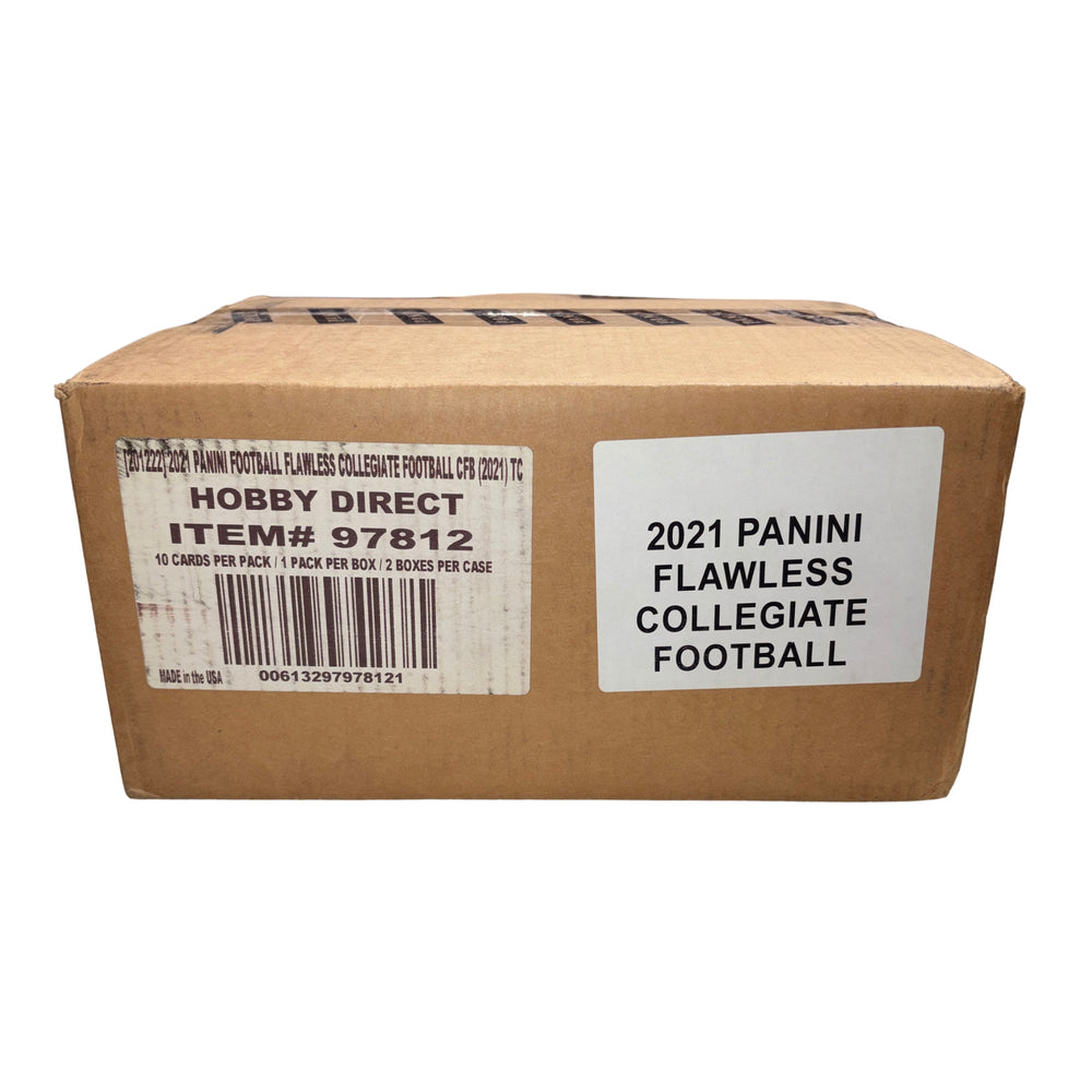 2021 Panini Flawless Collegiate Football Hobby Case