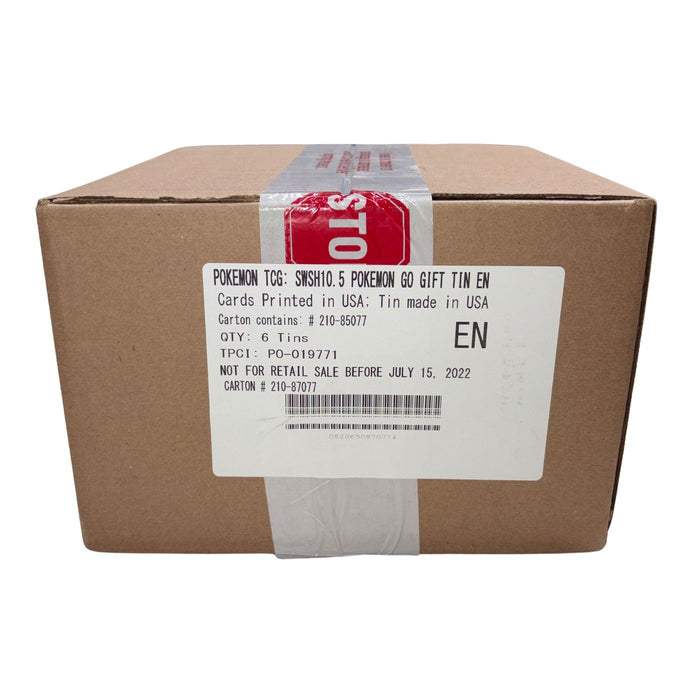 Pokemon Go Gift Tin/Case - Pastime Sports & Games