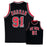 Dennis Rodman Autographed "The Worm" Custom Black Jersey