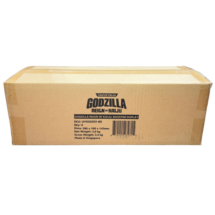UniVersus Godzilla Reign Of Kaiju Booster Box - Pastime Sports & Games